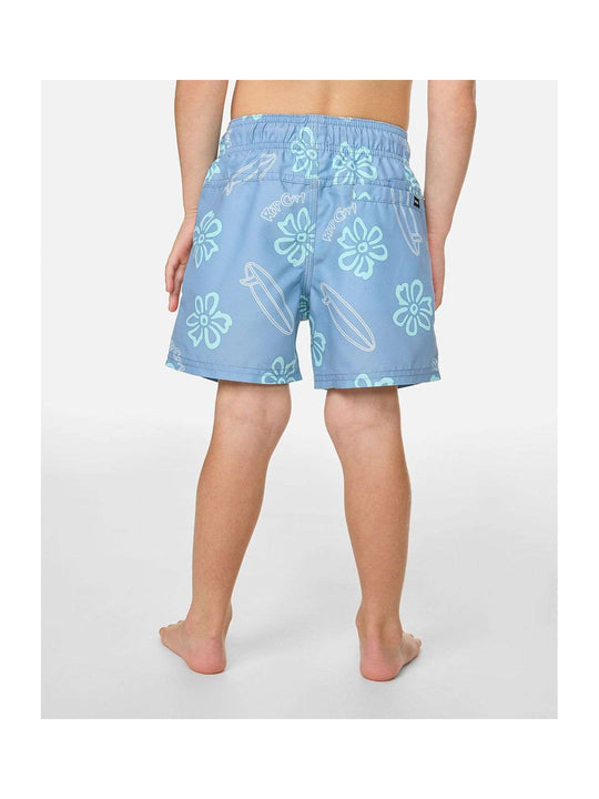 Boardshorty chłopięce RIP CURL Ride The Wave Volley - Boy niebieskie
