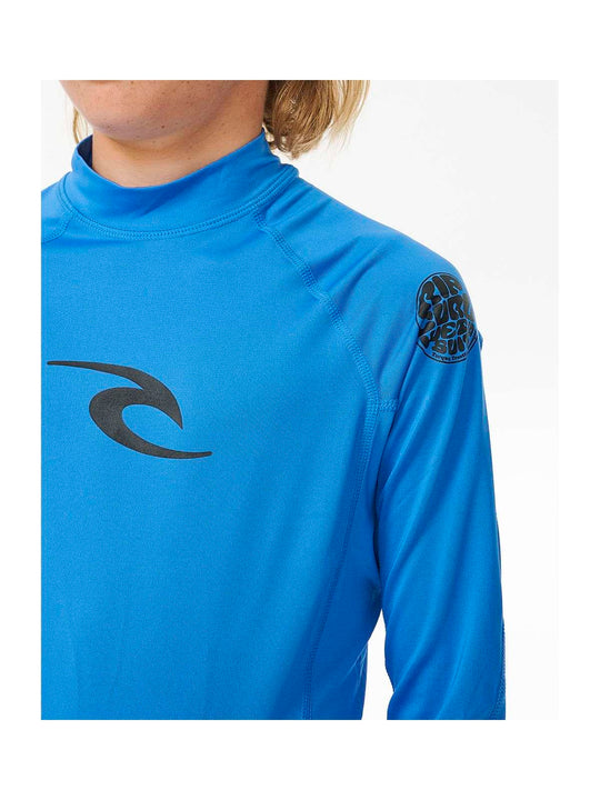 Lycra chłopięca RIP CURL Waves Upf L/S-Boy niebieska
