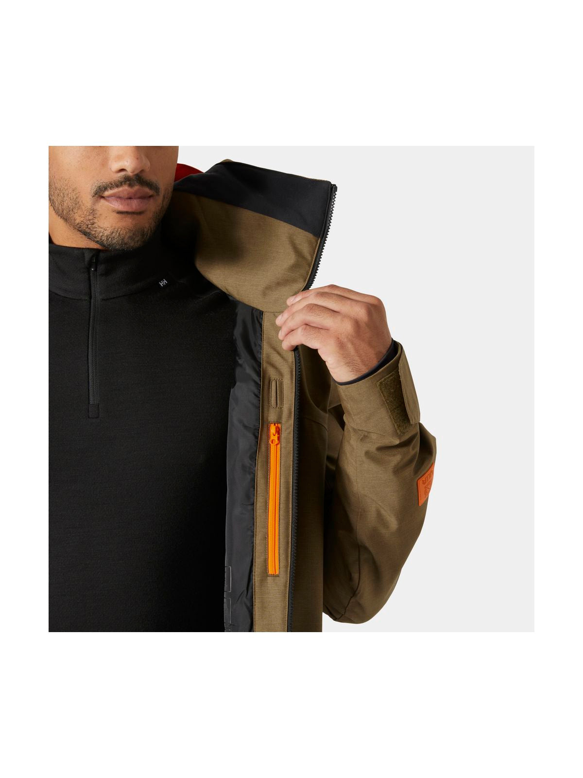 Kurtka narciarska męska HELLY HANSEN GARIBALDI 2.0 JACKET brązowa