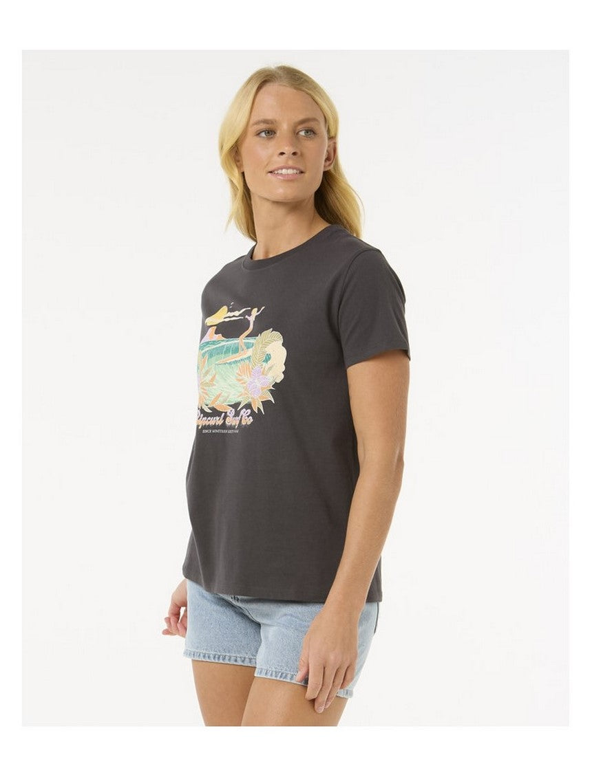 Koszulka RIP CURL Gliding Standard Tee czarny