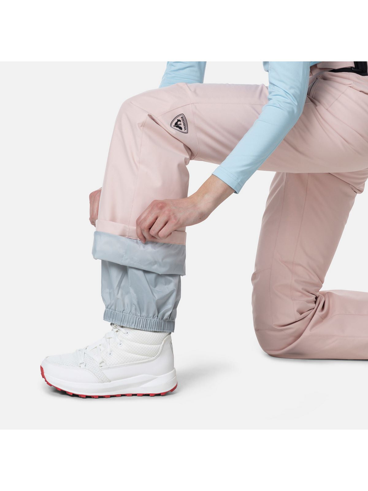 Spodnie narciarskie damskie Rossignol W Ski Pant jasny róż - Adventure Sports