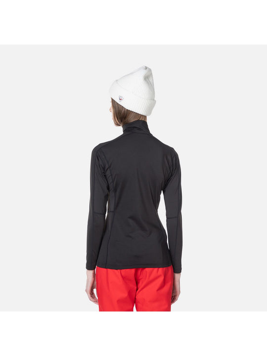 Bluza damska ROSSIGNOL W Classique 1/2 Zip czarny
