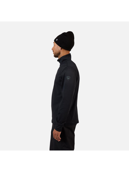 Bluza męska ROSSIGNOL MID LAYER STRETCH HZ czarna
