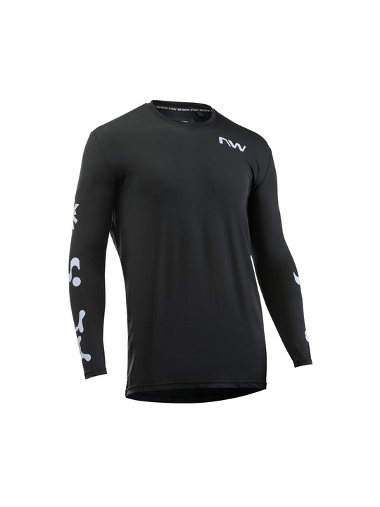 Koszulka rowerowa NORTHWAVE XTrail Jersey L/s czarna
