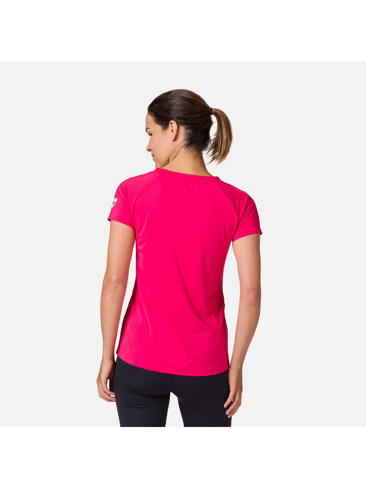 T-Shirt Rossignol W Tech Light Tee różowy - Koszulka - Adventure Sports