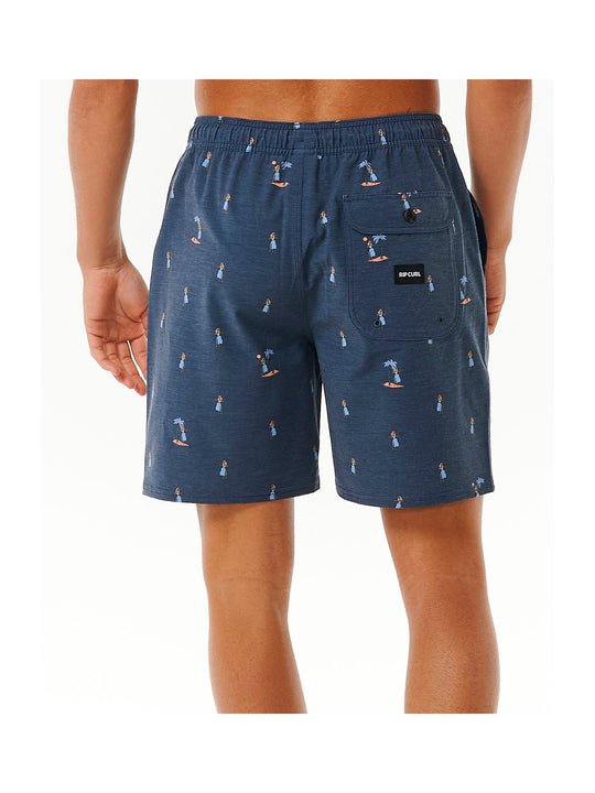 Boardshorty RIP CURL Hula Breach Volley granatowy - Adventure Sports

