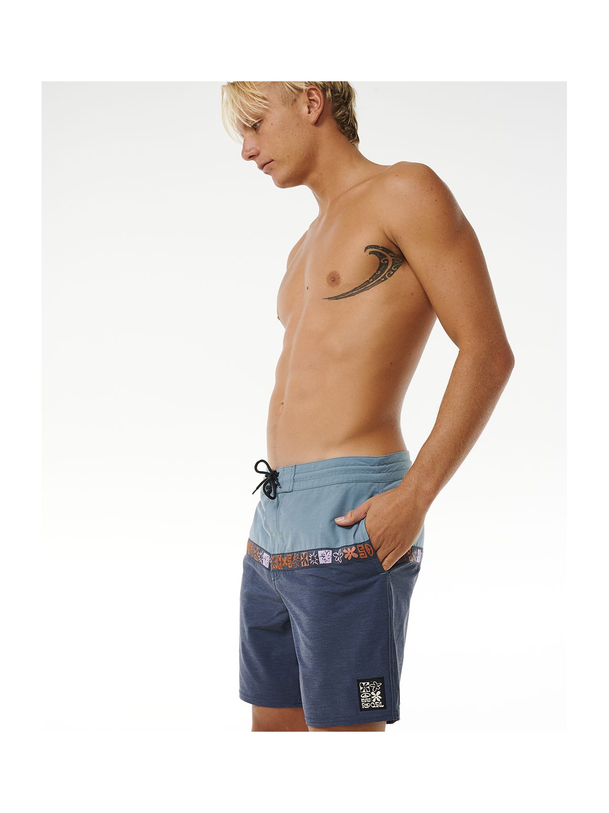 Boardshorty RIP CURL Swc Fungi Layday granatowy - Adventure Sports