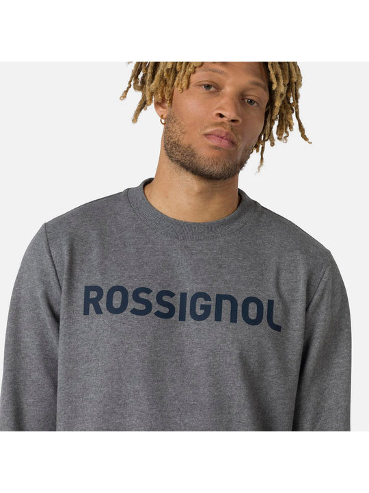 Bluza Rossignol LOGO SWEAT RN FL szary - Adventure Sports
