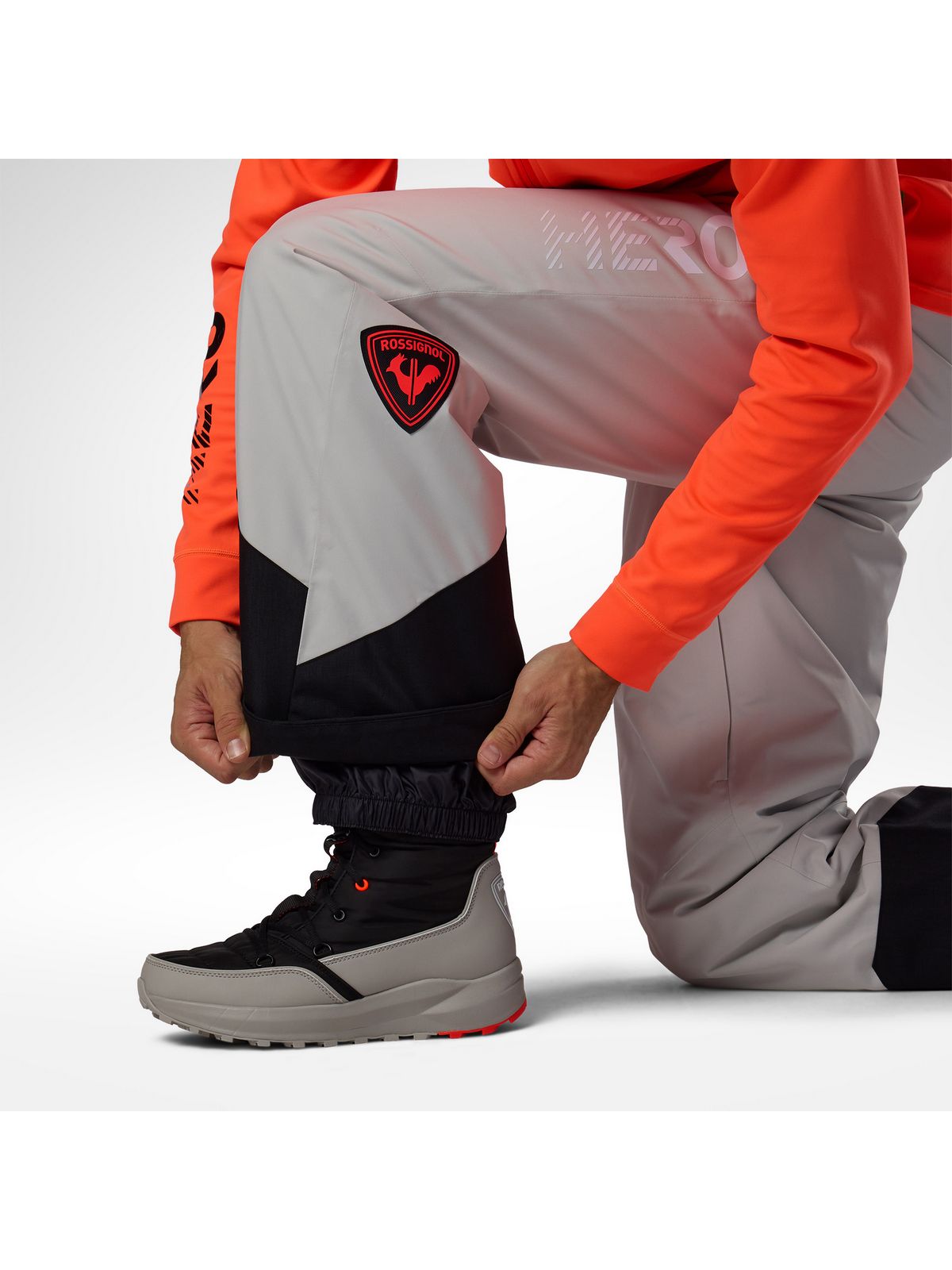 Spodnie narciarskie męskie ROSSIGNOL M Hero Insulated Ski Pant szare
