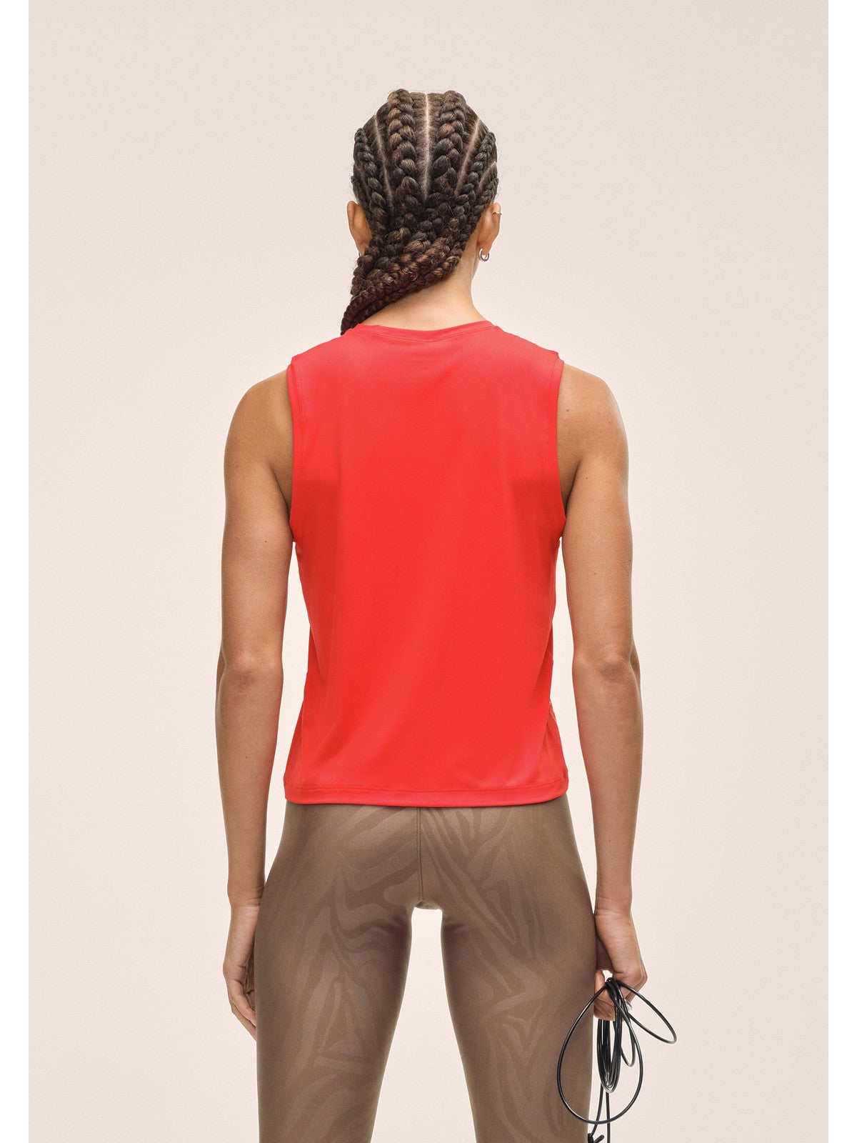 Koszulka treningowa damska CASALL Graphic Tank kolor czerwony