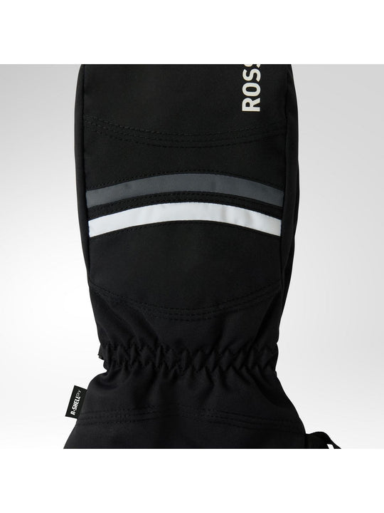 Rękawice narciarskie damskie ROSSIGNOL W Piste Mittens R-Shell Dry czarne
