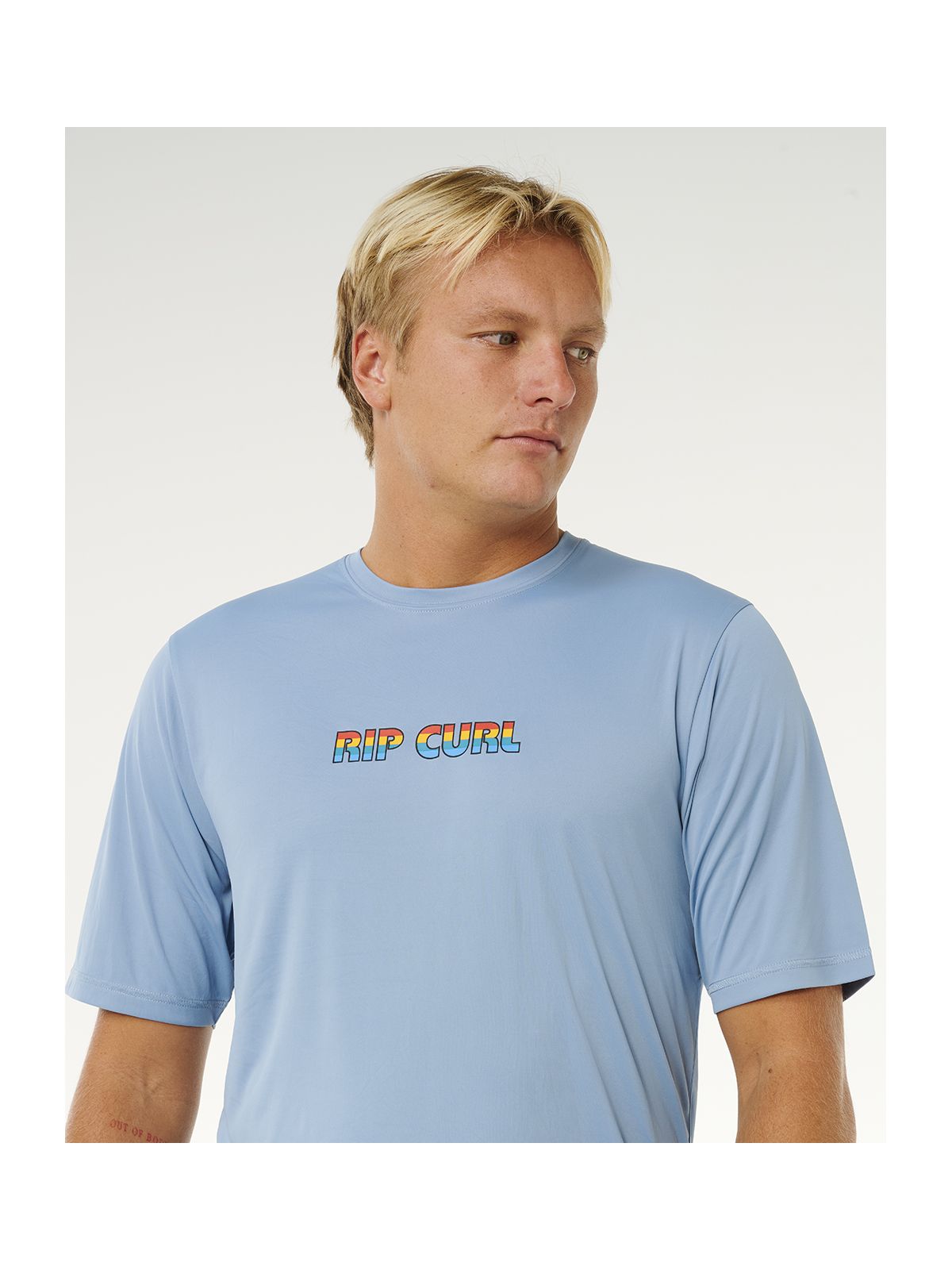 Lycra męska RIP CURL Icons Of Surflite Upf S/S niebieska