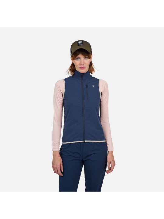 Kamizelka damska ROSSIGNOL W Active Versatile Xc Vest granatowy
