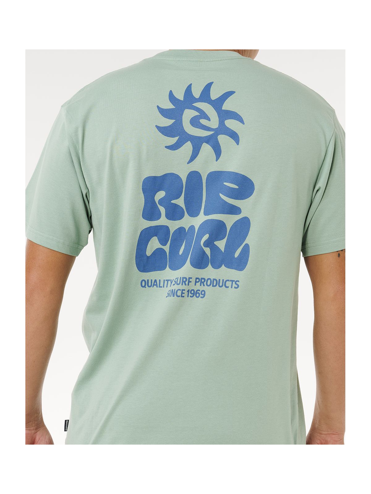 Koszulka męska RIP CURL Pacific Rinse Glass Off Tee zielona