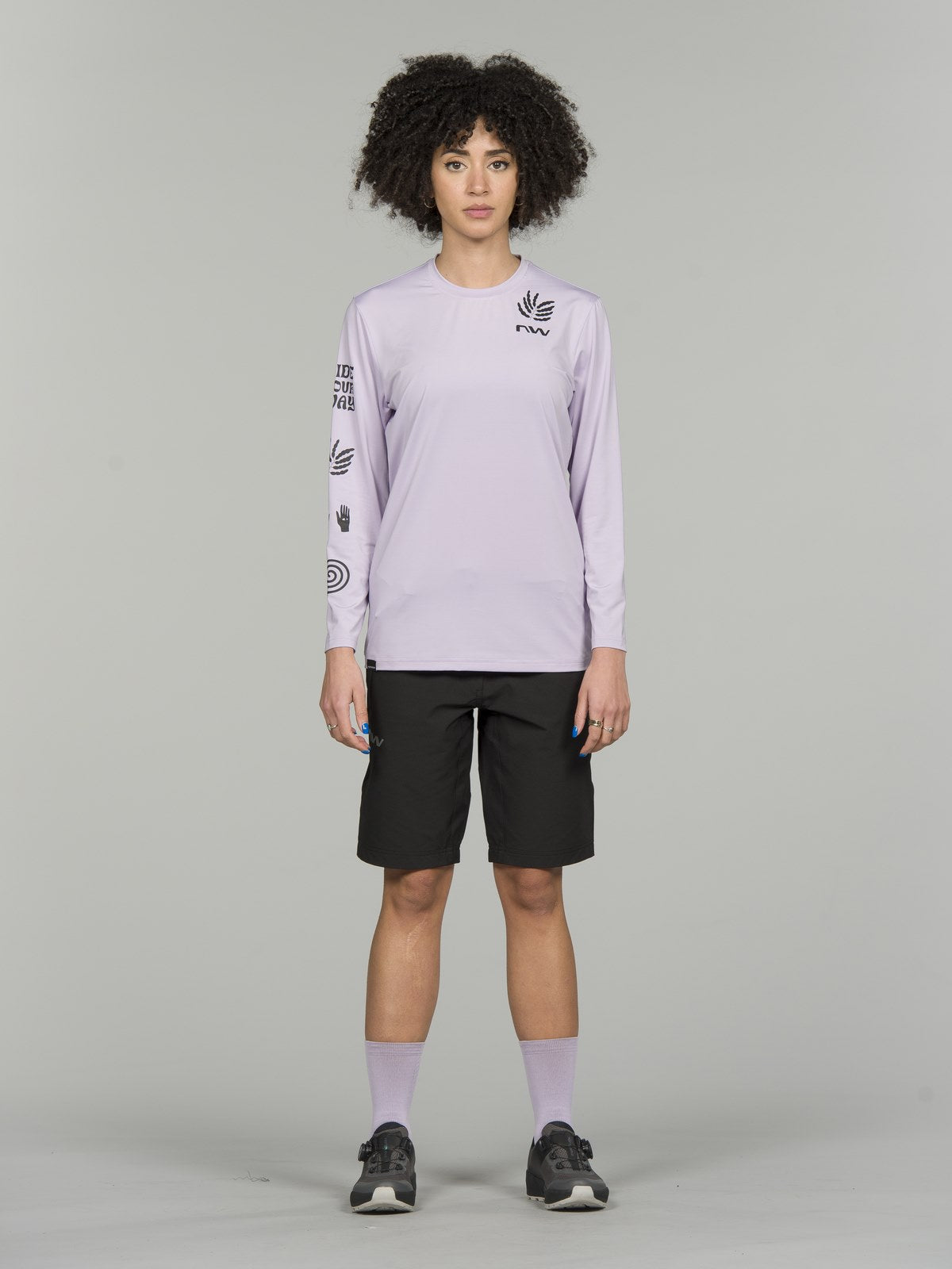 Koszulka rowerowa NORTHWAVE Xtrail Woman - fioletowy - Adventure Sports