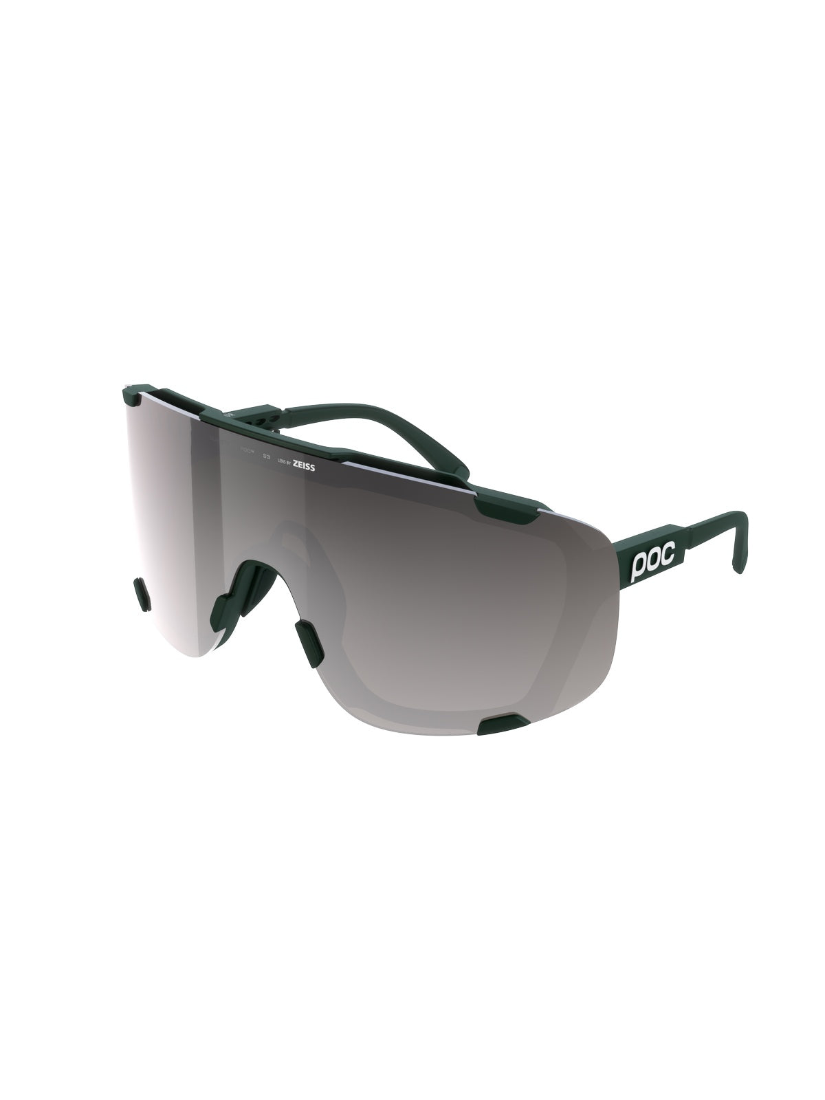 Okulary rowerowe POC Devour zielony Clarity Road/Sunny Silver Cat 3