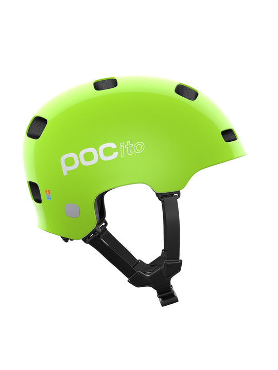 Kask rowerowy POCito Crane MIPS fluo zielony - Adventure Sports
