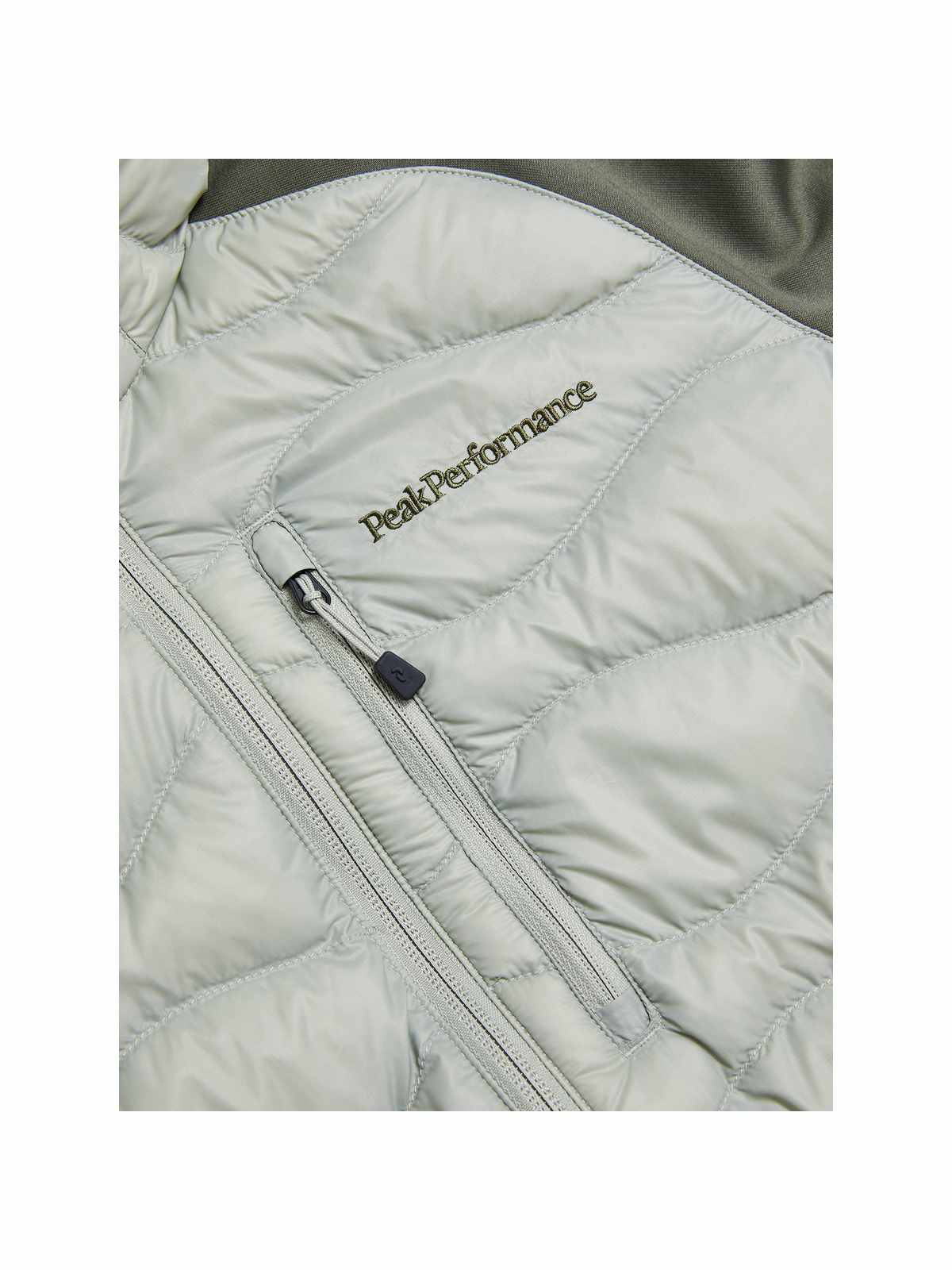 Kurtka Peak Performance W Helium Down Hybrid Hood zielony - Adventure Sports