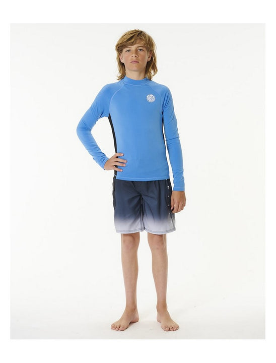 Lycra RIP CURL Icons Uv Brushed L/S-Boy niebieski
