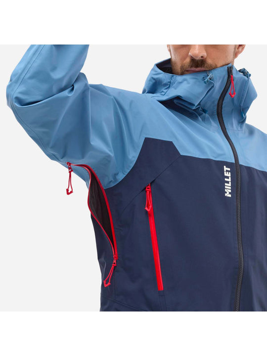 Kurtka MILLET KAMET LIGHT GTX JKT M granatowy - Adventure Sports
