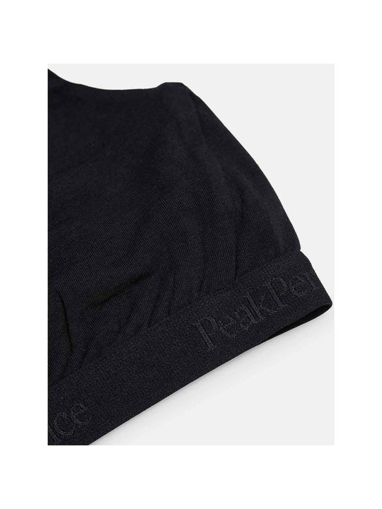 Top termiczny damski PEAK PERFORMANCE Magic Top Wool-blend Baselayer Women czarny
