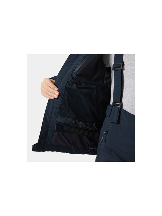 Kurtka narciarska dziecięca HELLY HANSEN Jr Cyclone Jacket kolor granatowy
