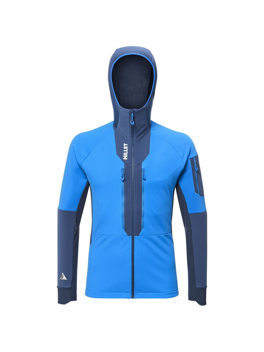 Kurtka narciarska męska MILLET M PIERRAMENT HOODIE niebieska
