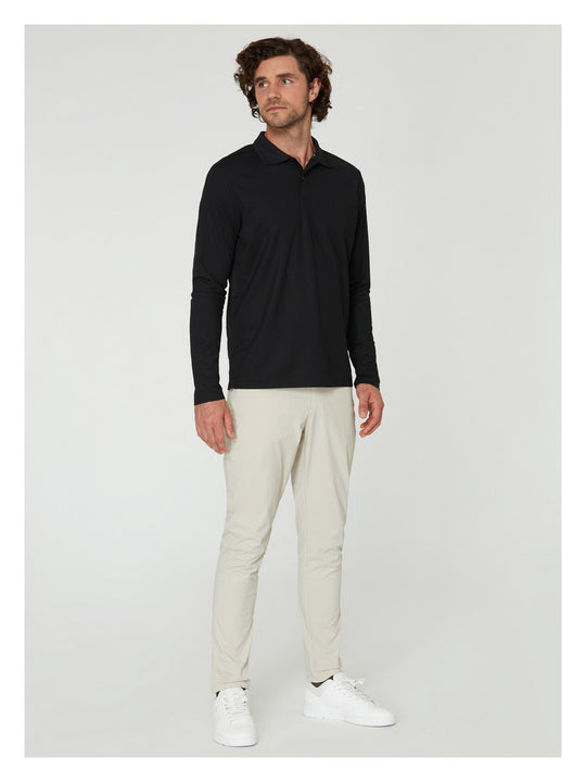 Koszulka męska SAIL RACING M Spray Technical Ls Polo czarna
