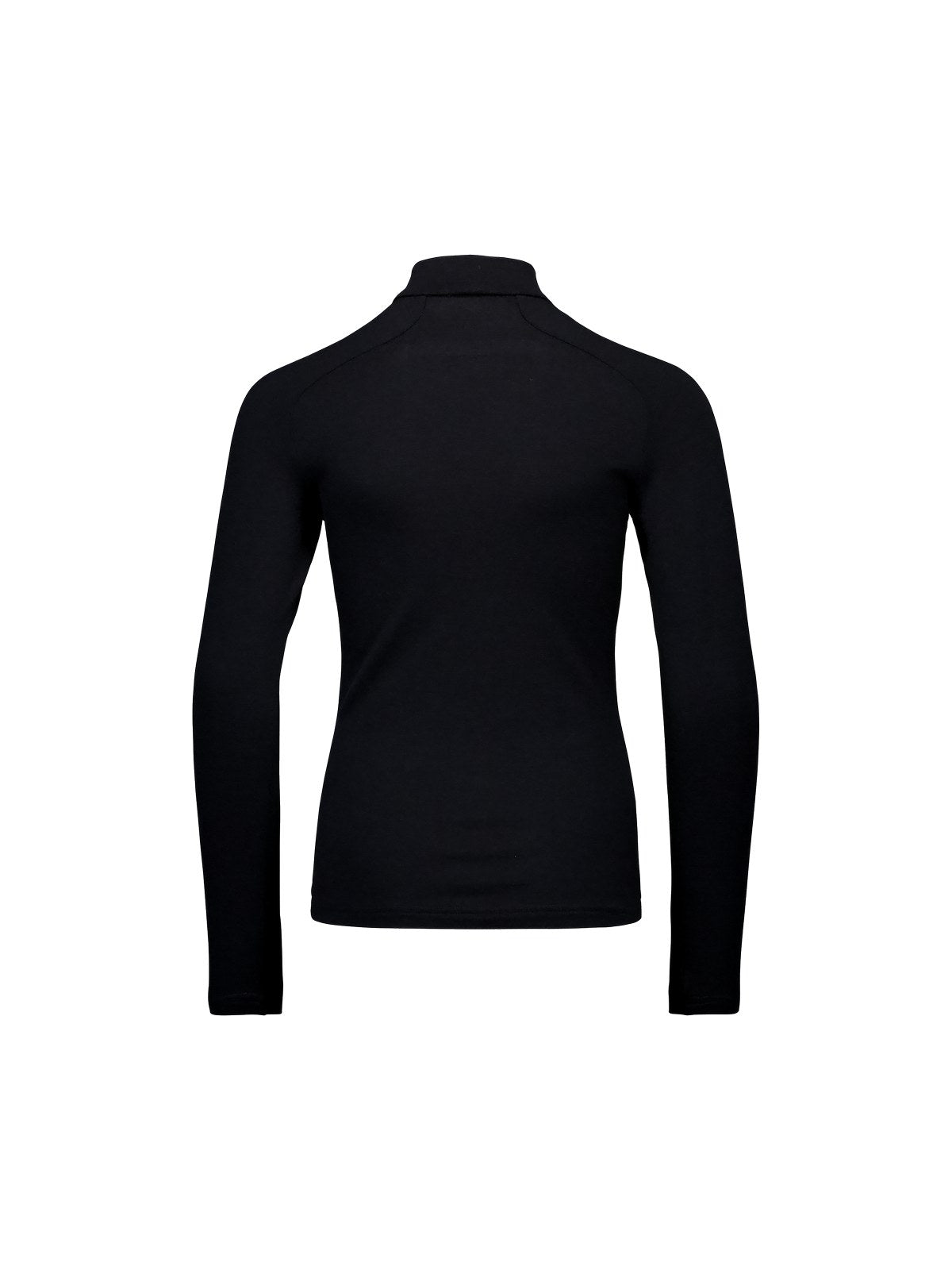 Koszulka narciarska dla dzieci POC Y's Layer Merino Mock Neck Jersey czarny
