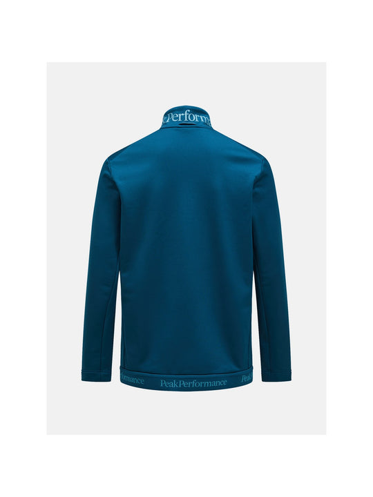 Bluza Peak Performance M Rider Tech Zip Jacket zielony - Adventure Sports
