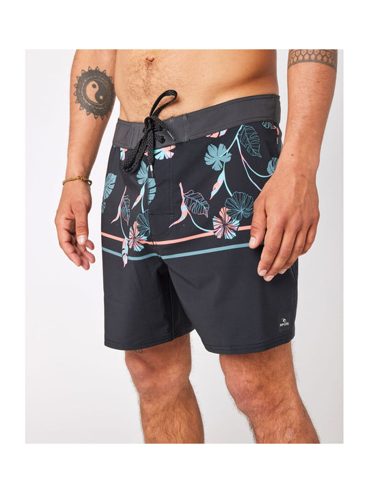 Boardshorty RIP CURL Mirage Retro Equator czarny - Adventure Sports
