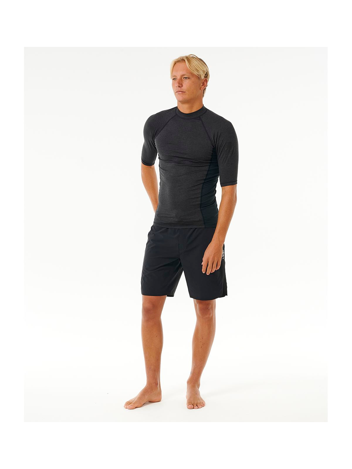 Lycra RIP CURL Dawn Patrol Upf Perf S/S czarny