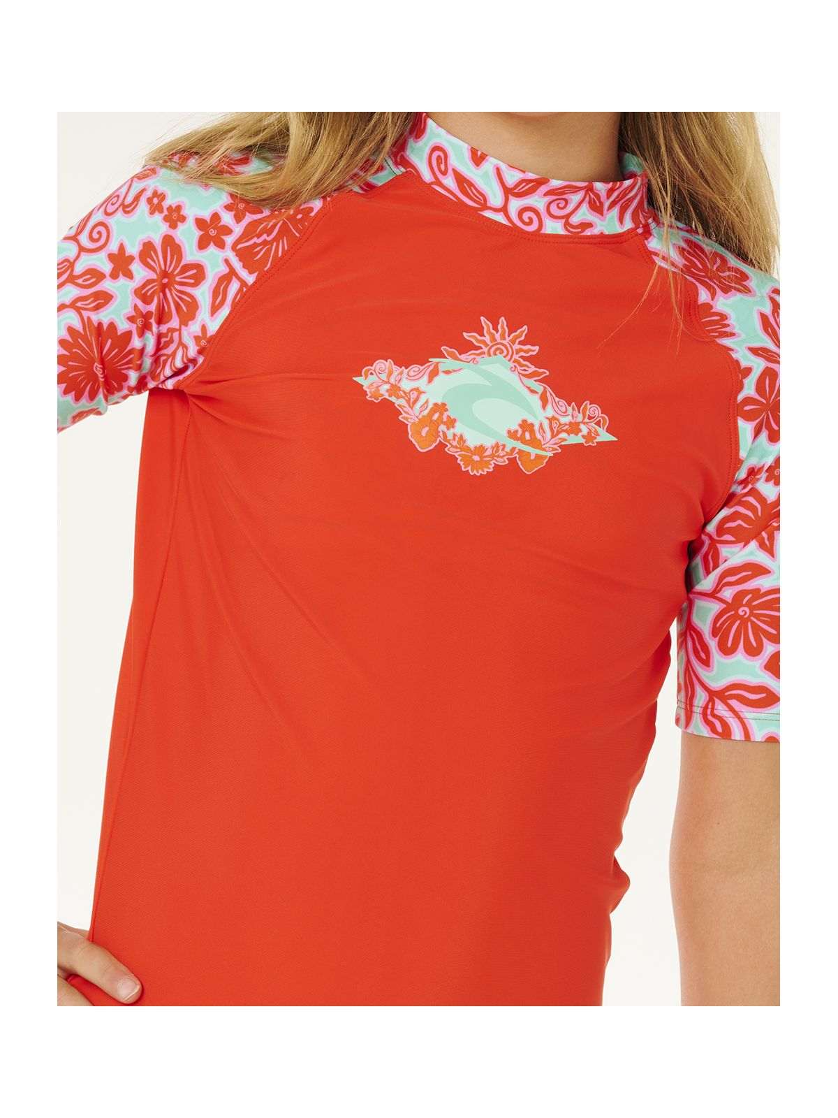 Kostium dziewczęcy RIP CURL Sunshine Squad 3P Set-Girl czerwony