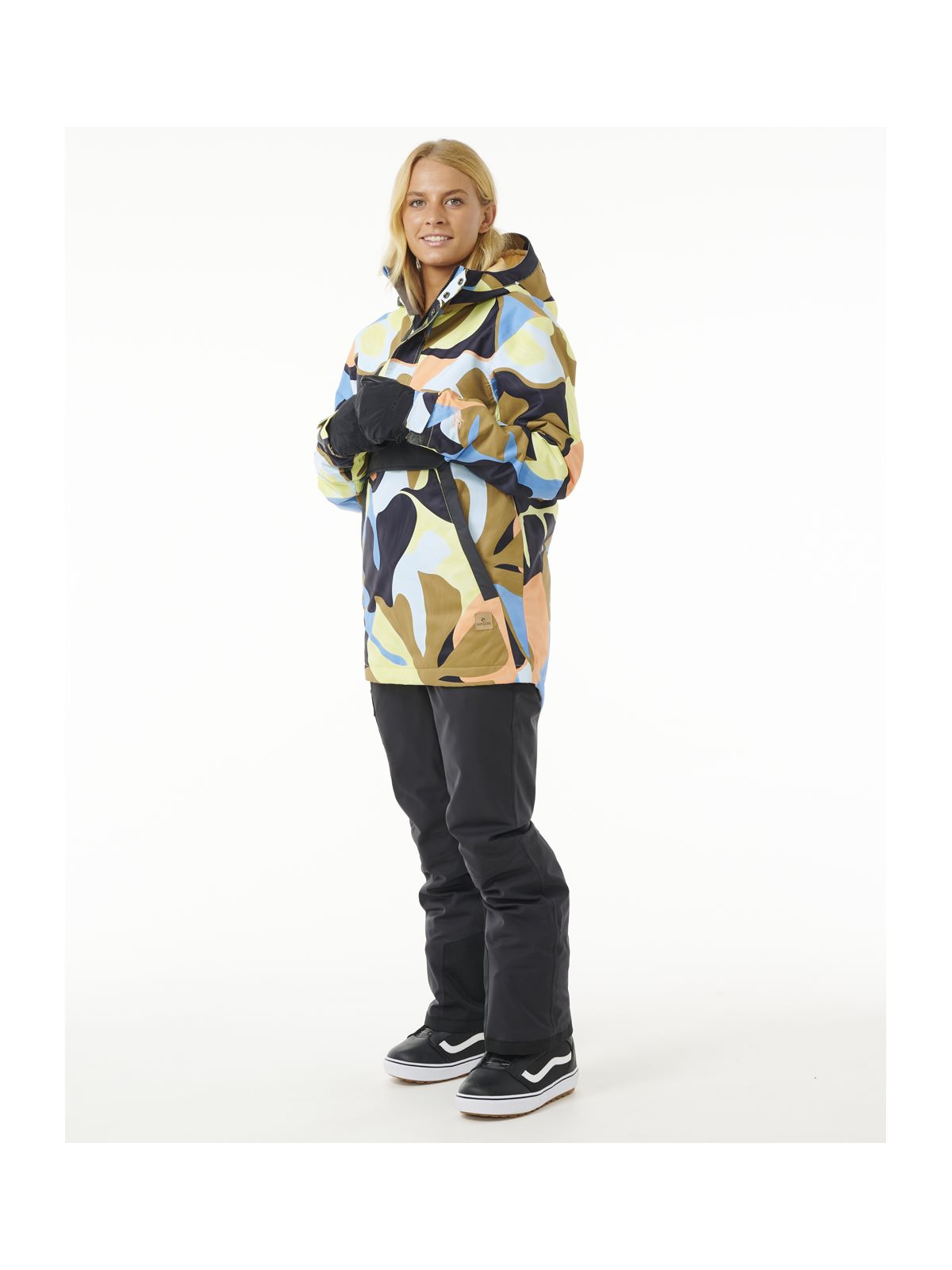 Kurtka RIP CURL Anti Series Anorak 10K niebieski - narciarska - Adventure Sports