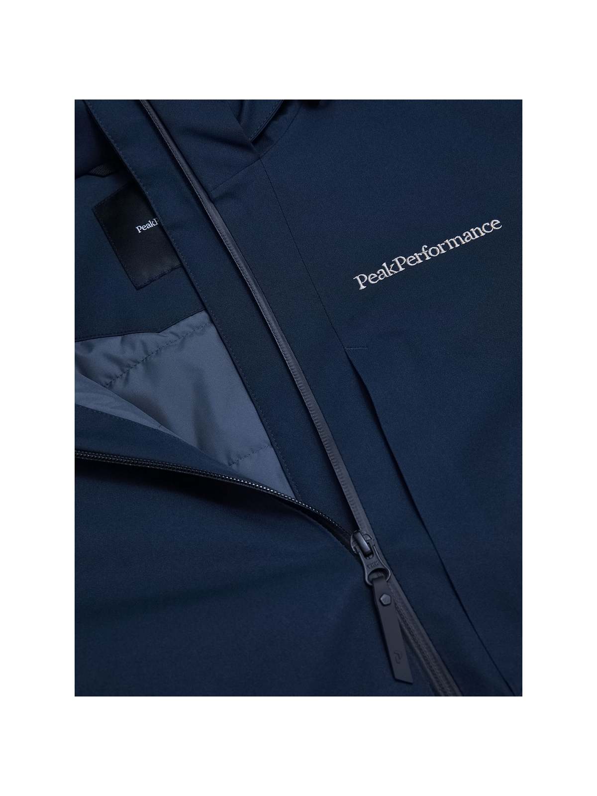 Kurtka narciarska męska PEAK PERFORMANCE Maroon HIPE 2L Insulated Shell Jacket granatowa