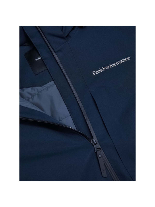 Kurtka narciarska męska PEAK PERFORMANCE Maroon HIPE 2L Insulated Shell Jacket granatowa
