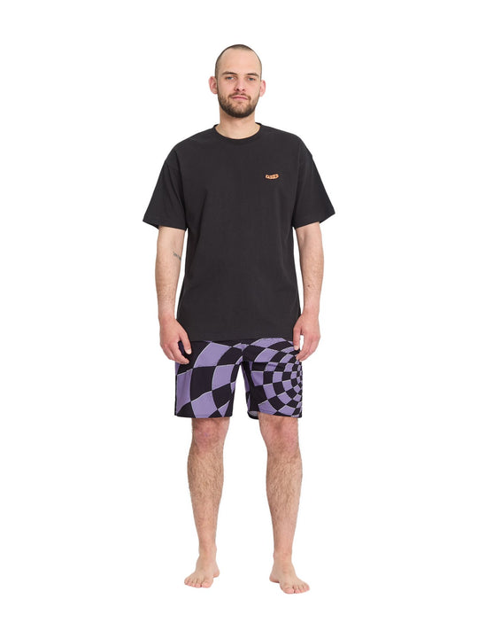 Boardshorty VOLCOM Spiral Stn Mod 19 fioletowy
