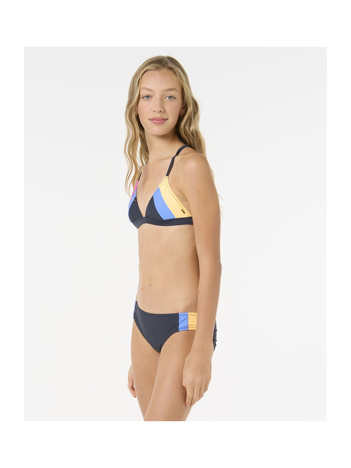 Kostium Kąpielowy RIP CURL Block Party Bikini -Girl - granatowy