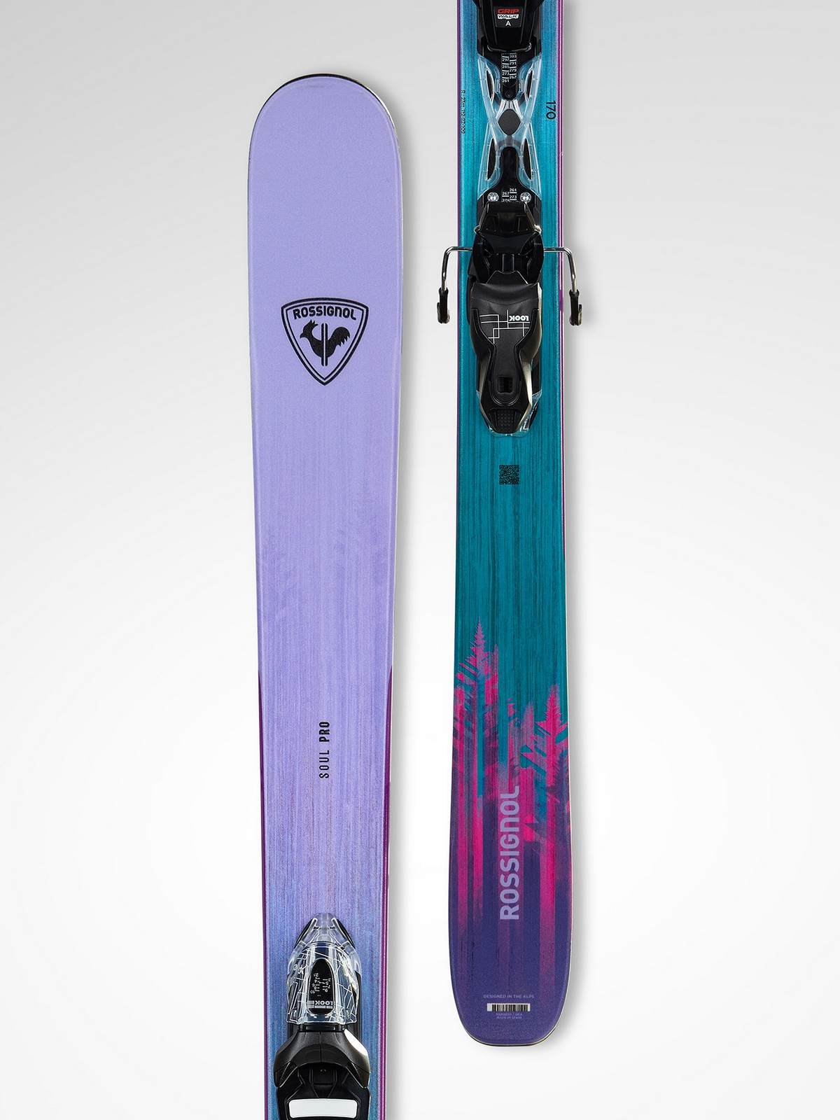 Narty ROSSIGNOL Soul W Pro + wiązania LOOK Xpress W 10 Gw B93 Granit Blk