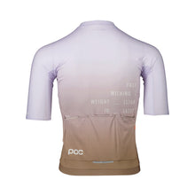 Koszulka rowerowa POC M’s Pristine Print Jersey brązowy - Adventure Sports
