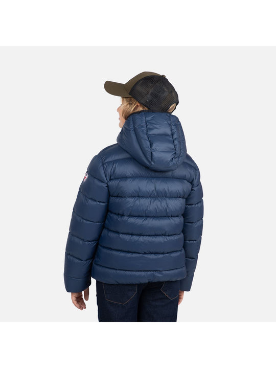 Kurtka zimowa chłopięca Rossignol Boy Lt Quilt granatowy - Adventure Sports
