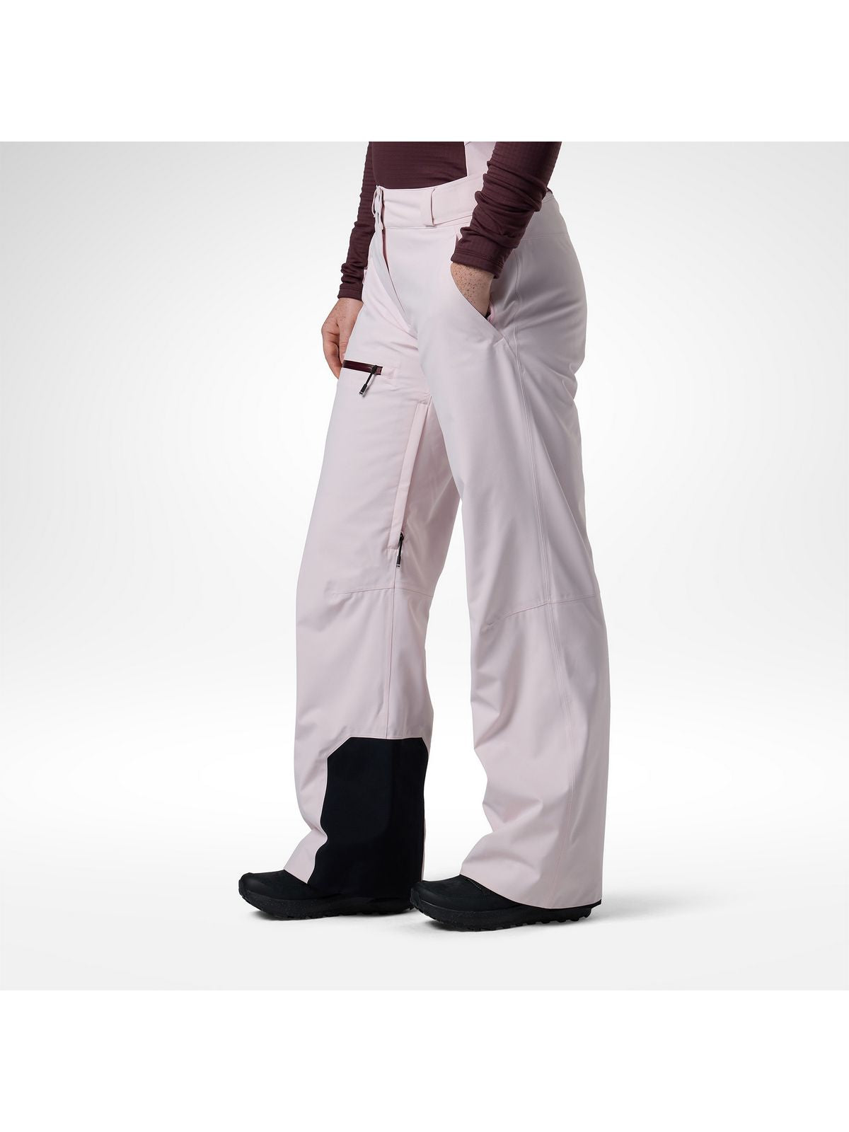 Spodnie narciarskie damskie ROSSIGNOL W Outerlimits Insulated Pant różowe