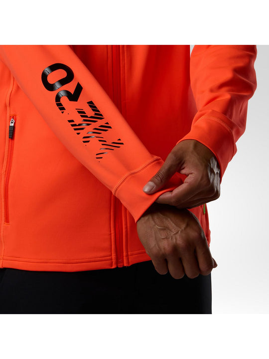 Bluza męska ROSSIGNOL M Hero Stretch Fleece Jacket czerwona
