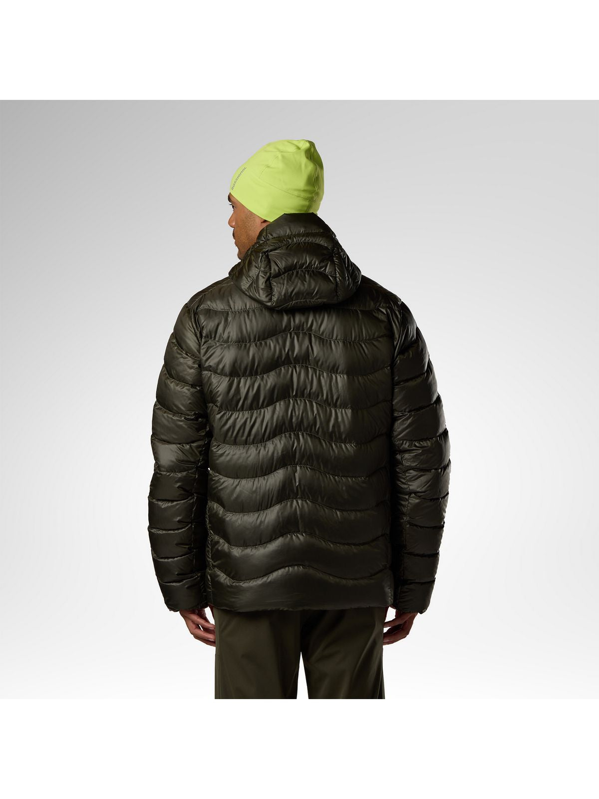 Kurtka puchowa męska ROSSIGNOL M Verok Down Hoodie Jacket zielona