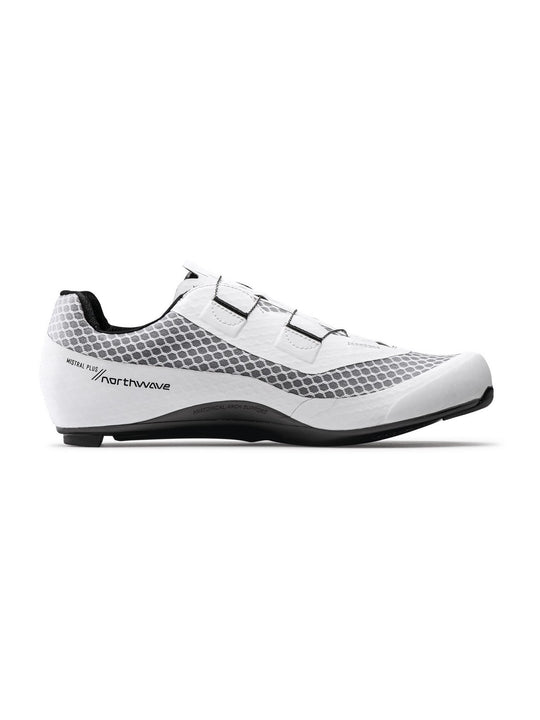 Buty rowerowe NORTHWAVE Mistral Plus biały/czarny - Adventure Sports
