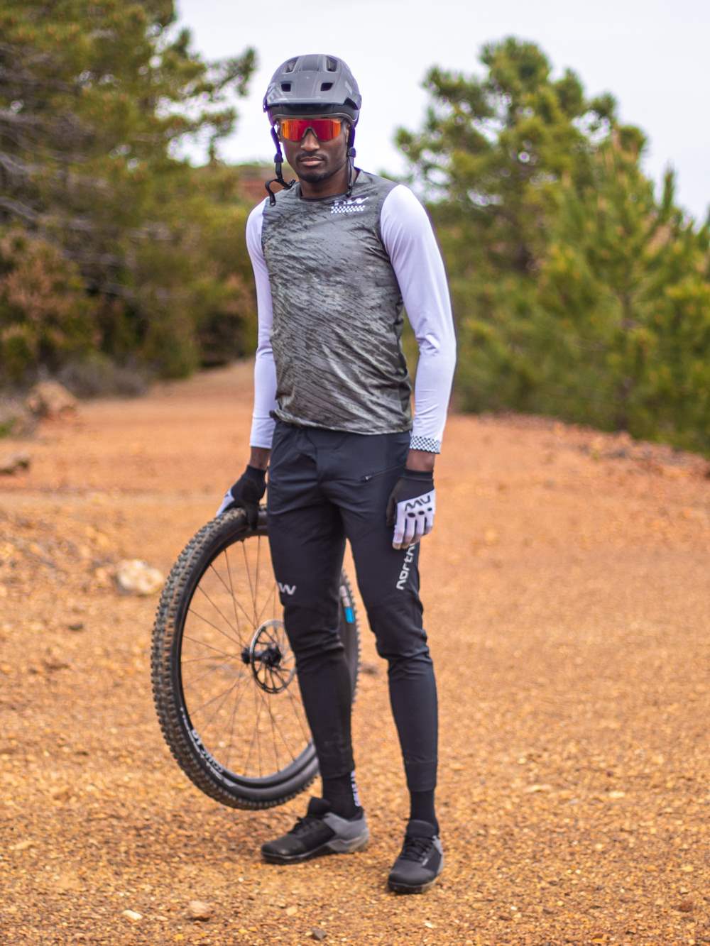 Koszulka rowerowa NORTHWAVE BOMB Jersey LS - zielony - Adventure Sports