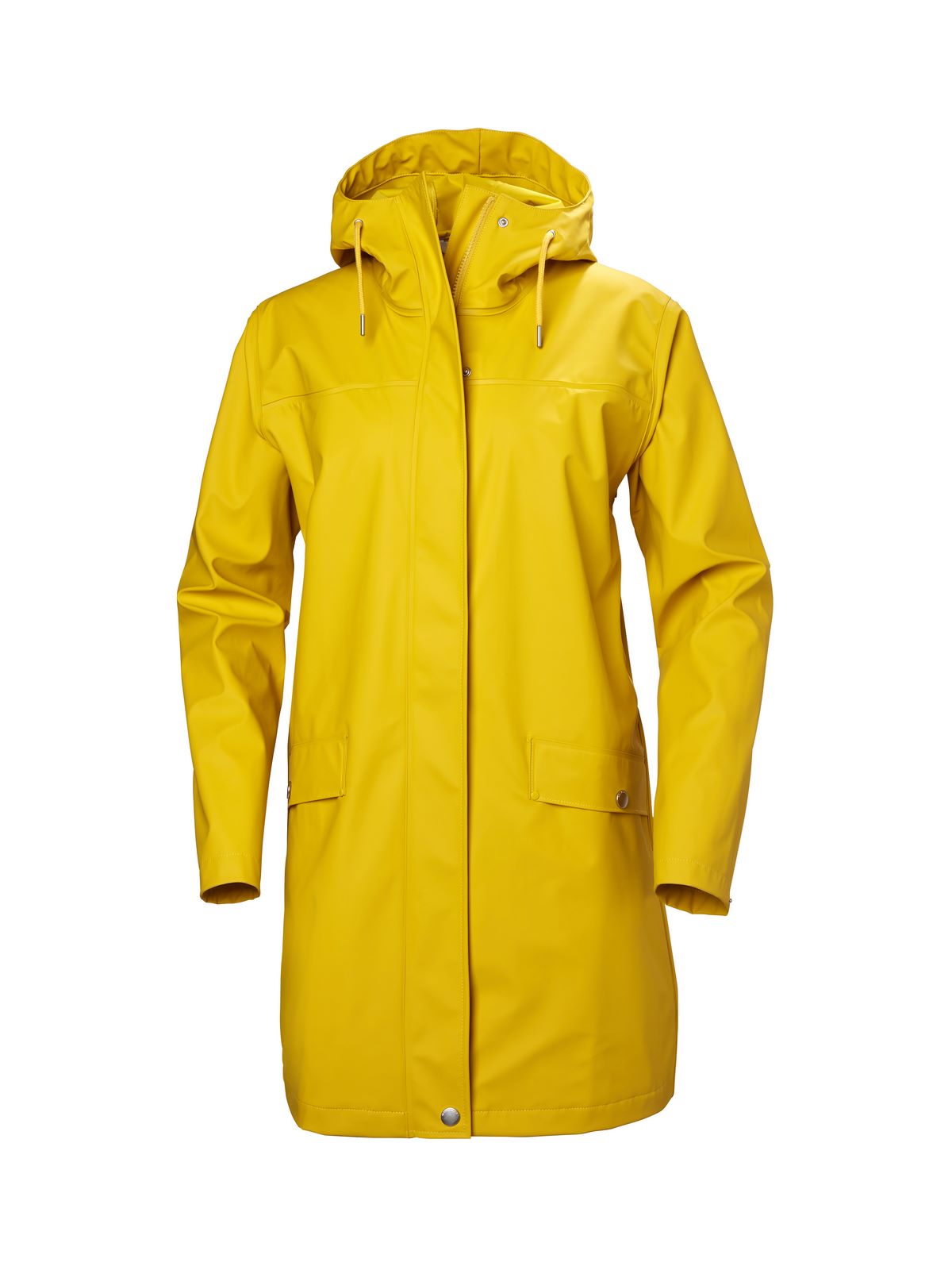 Płaszcz Helly Hansen W Moss Rain Coat żółty - Kurtka - Adventure Sports