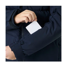 Kurtka narciarska dziecięca HELLY HANSEN JR CYCLONE JACKET granatowa
