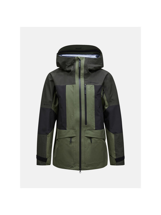 Kurtka narciarska Peak Performance M Gravity Gore zielony - Adventure Sports
