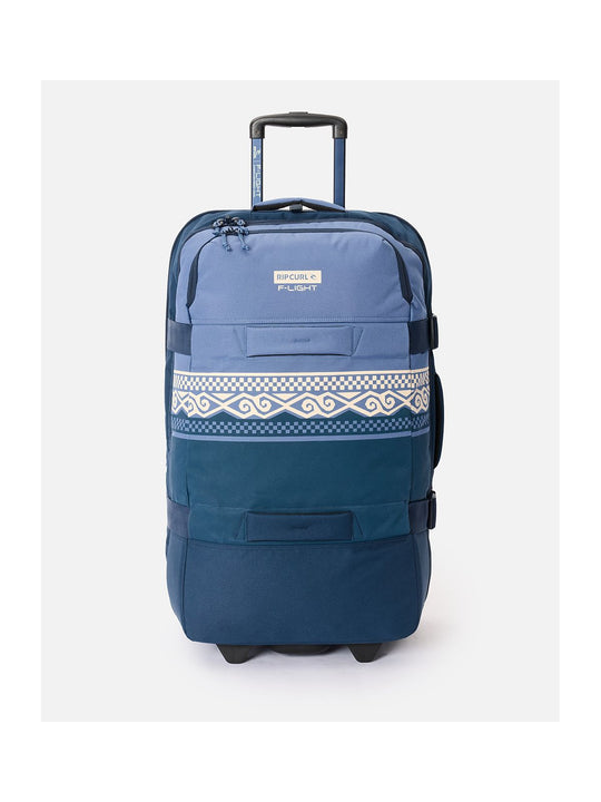 Walizka damska RIP CURL F-Light Global 100L Cosmic Kis niebieska
